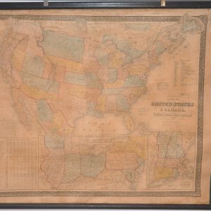 Map of the United States & Canada