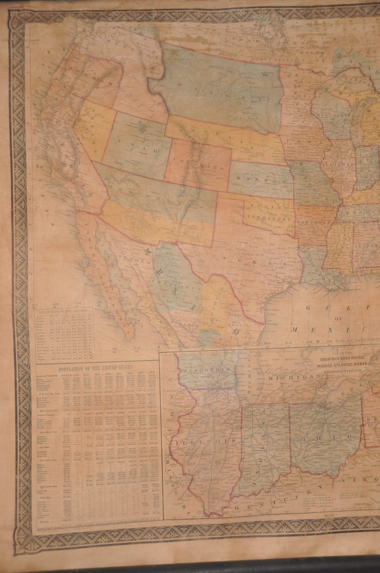 Map of the United States & Canada - Curtis Wright Maps