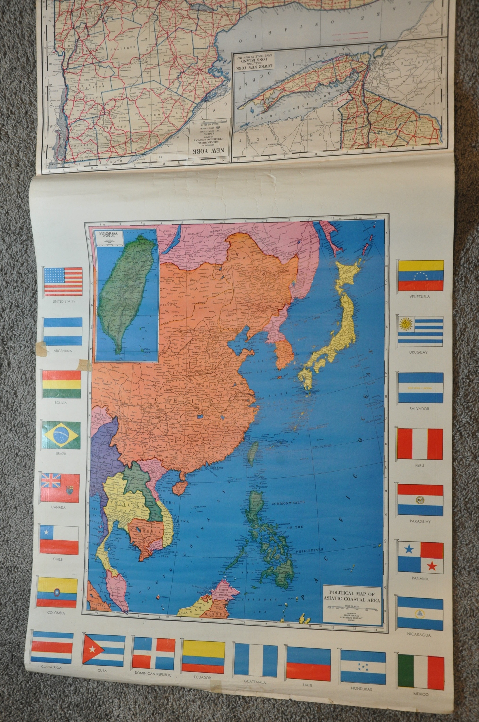 Sportsmen's Map of the United States and Canada - Image 3