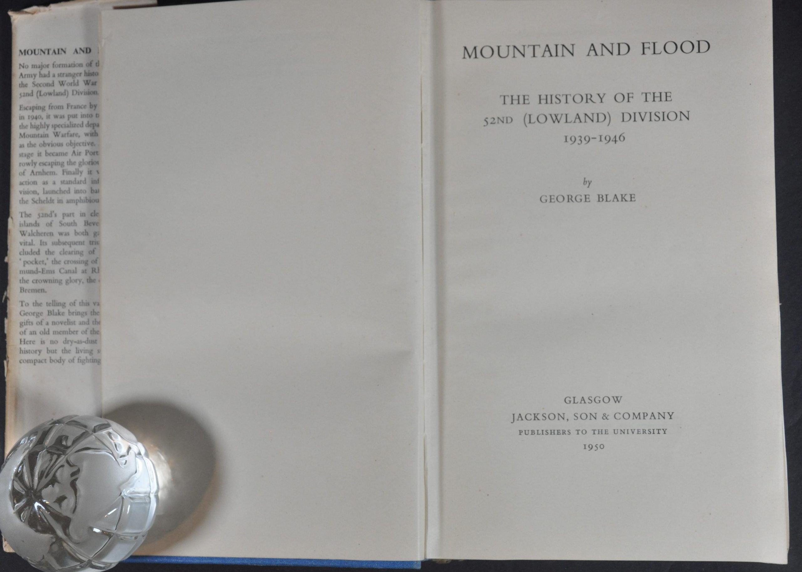 Mountain and Flood The History of the 52nd (Lowland) Division 1939 - 1946 - Image 10