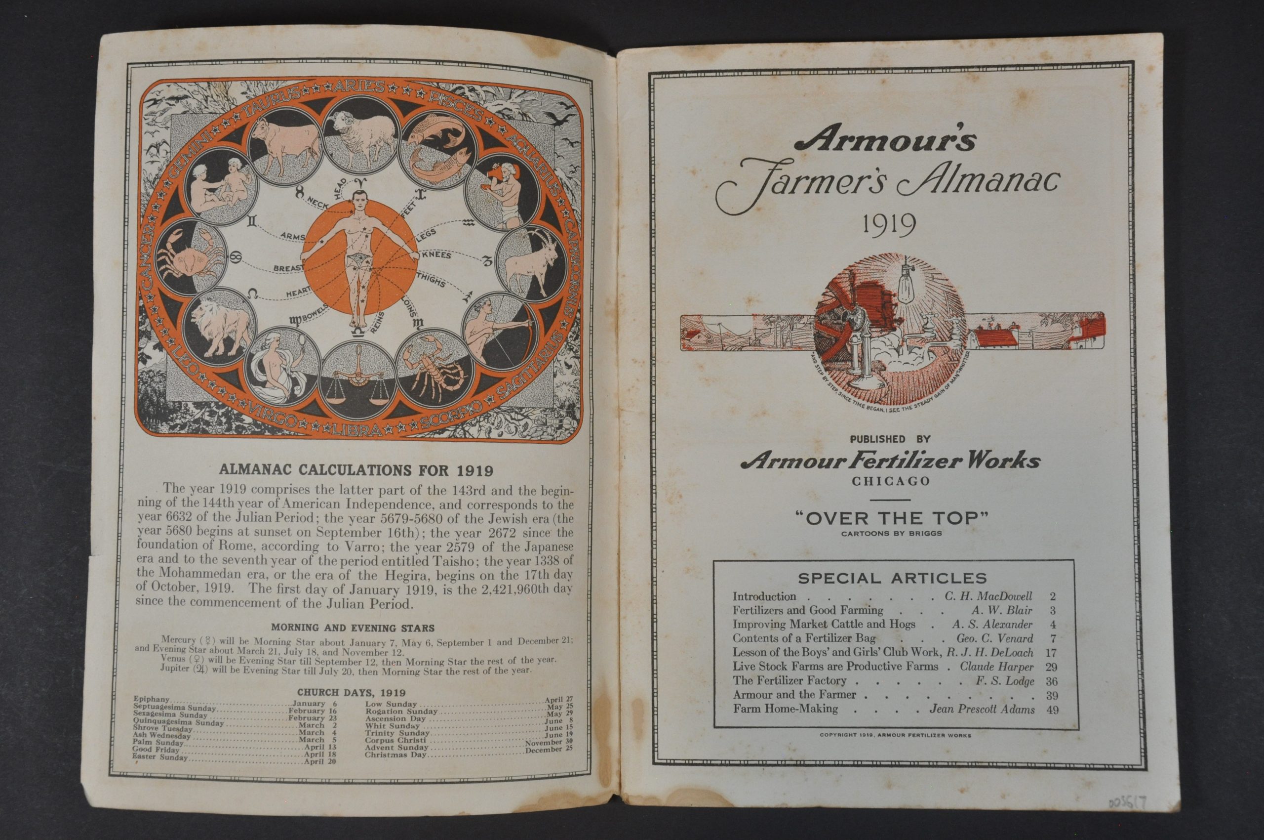 Armour's Farmer's Almanac 1919 - Image 4