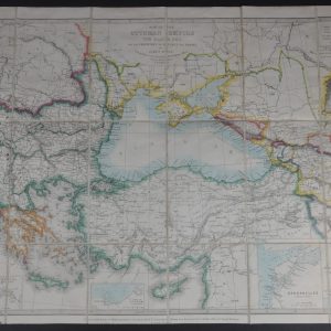 Map of the Ottoman Empire The Black Sea and the Frontiers of Russia and Persia