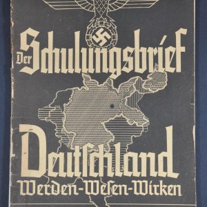 Der Schulungsbrief Deutschland Werden-Wesen-Wirken