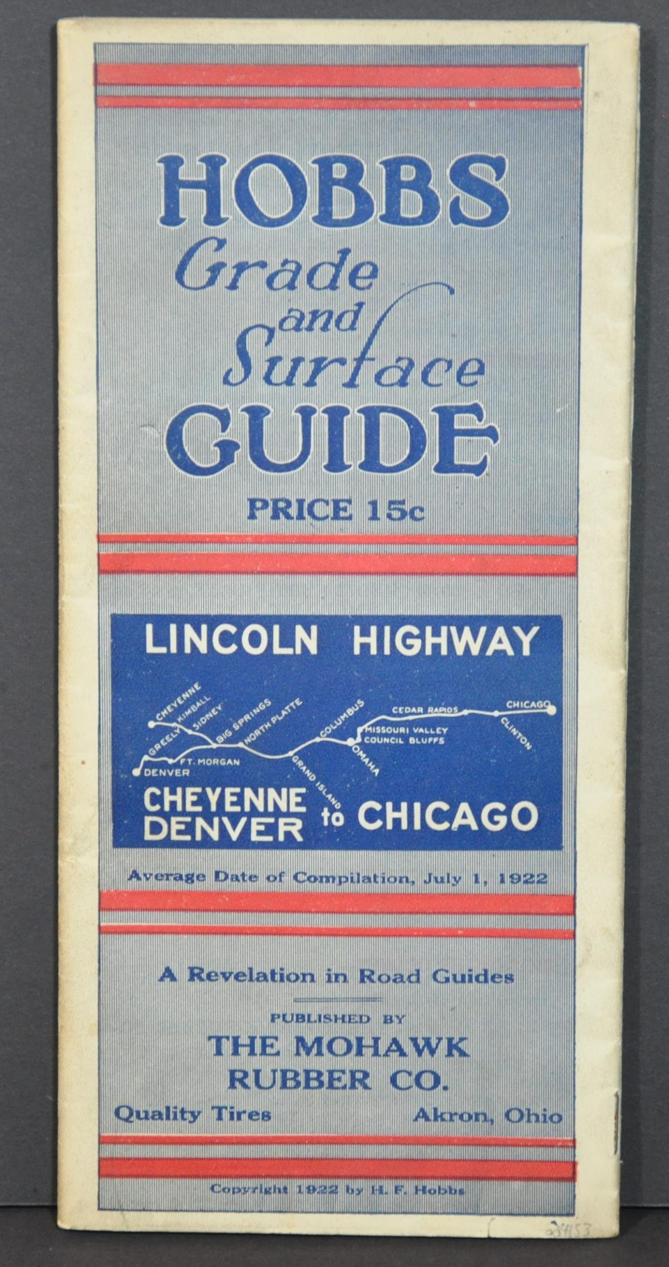 Hobbs Grade and Surface Guide Lincoln Highway Cheyenne Denver to Chicago - Image 5