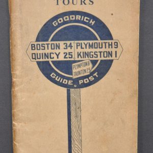 New England Tours [Goodrich Route Book]