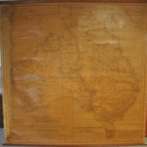 The Wool Districts Map of the Commonwealth of Australia