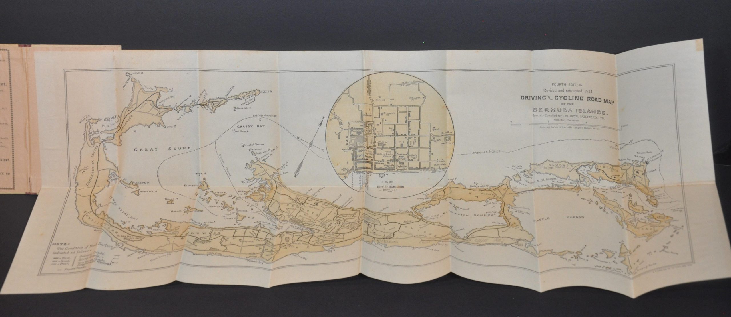 Driving and Cycling Road Map of the Bermuda Islands - Image 3