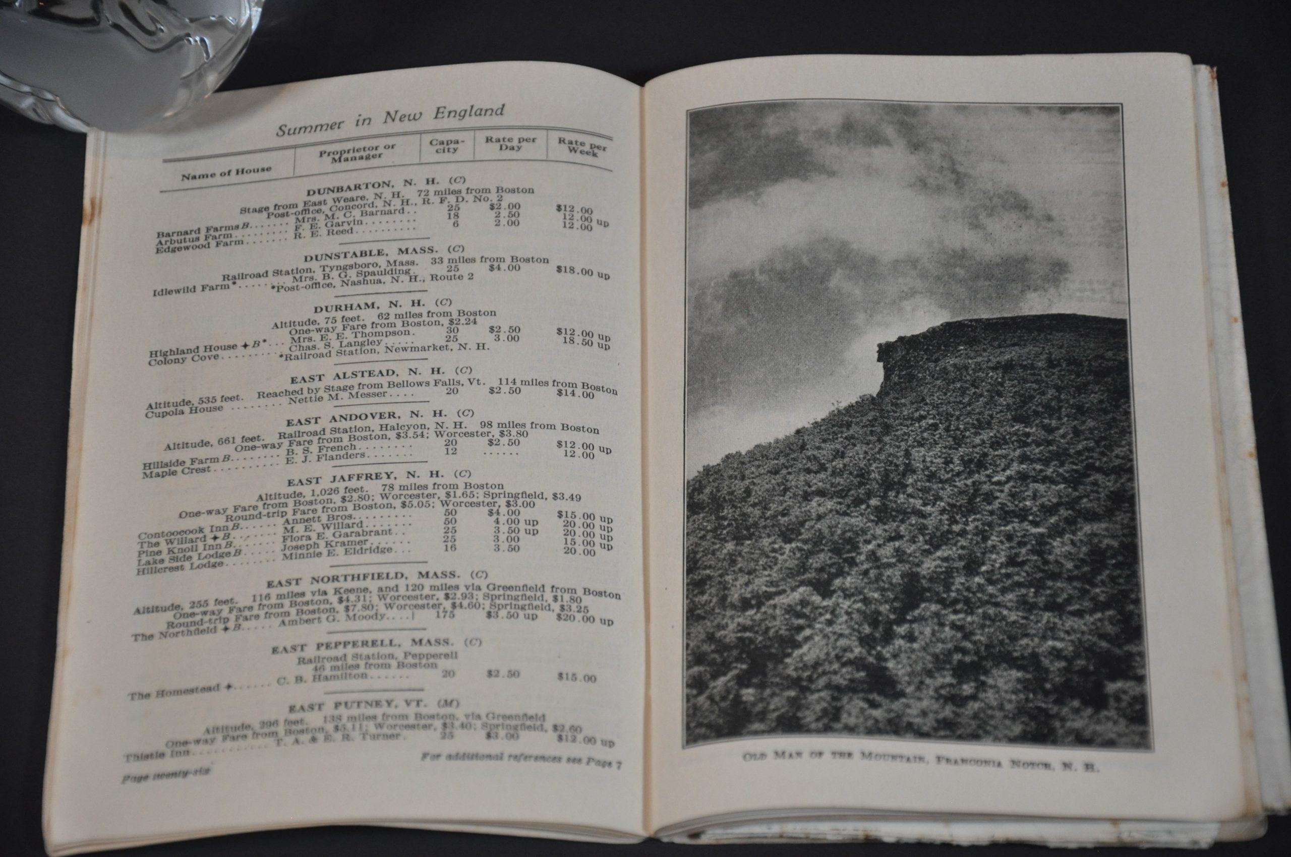 Mountain, Lake, and Seashore Region of New England The All-Year Vacation Land
