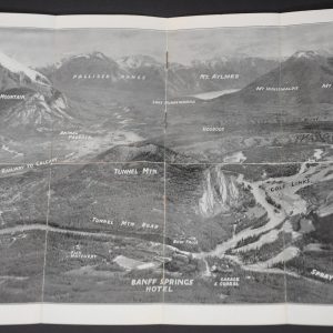 Map of Banff and Vicinity [Title on verso]
