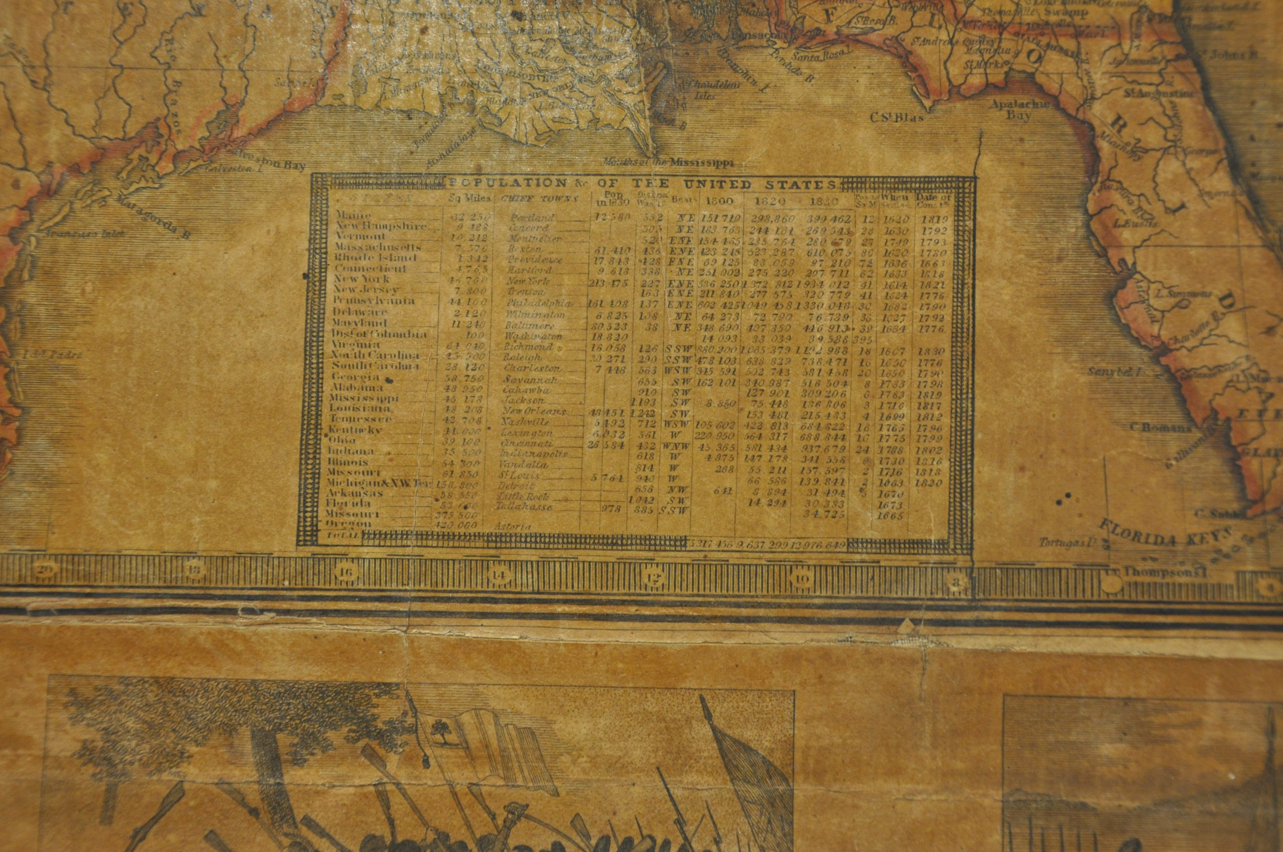 Map of the United States Published by J. Webster - Image 3