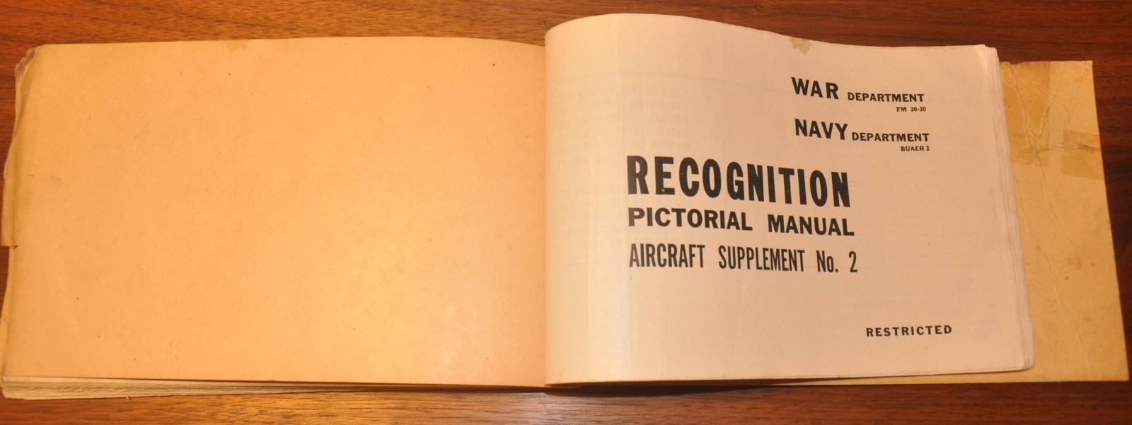 Recognition Pictorial Manual