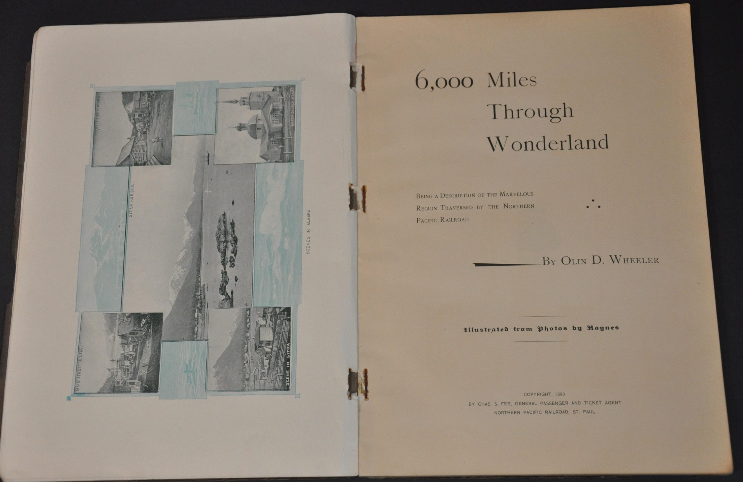 6,000 Miles Through Wonderland...Being a Description of the Marvelous Region Traversed by the Northern Pacific Railroad. - Image 3