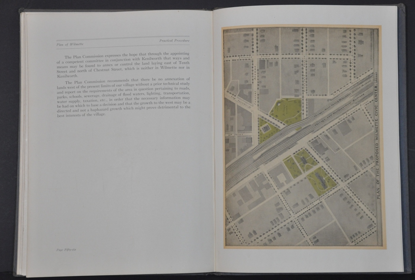Plan of Wilmette