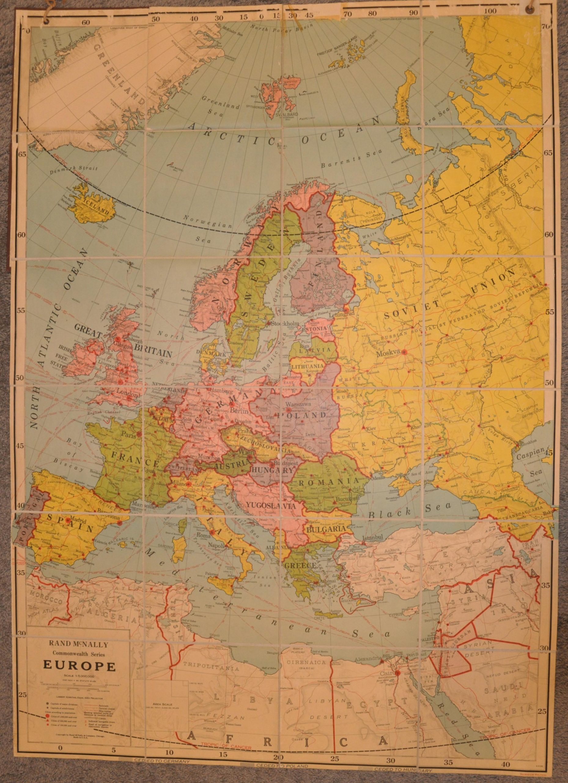 Rand McNally Commonwealth Series Europe