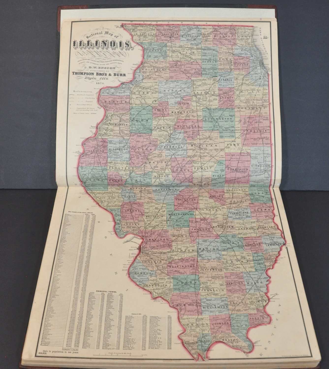 Combination Atlas Map of DuPage County Illinois - Image 7