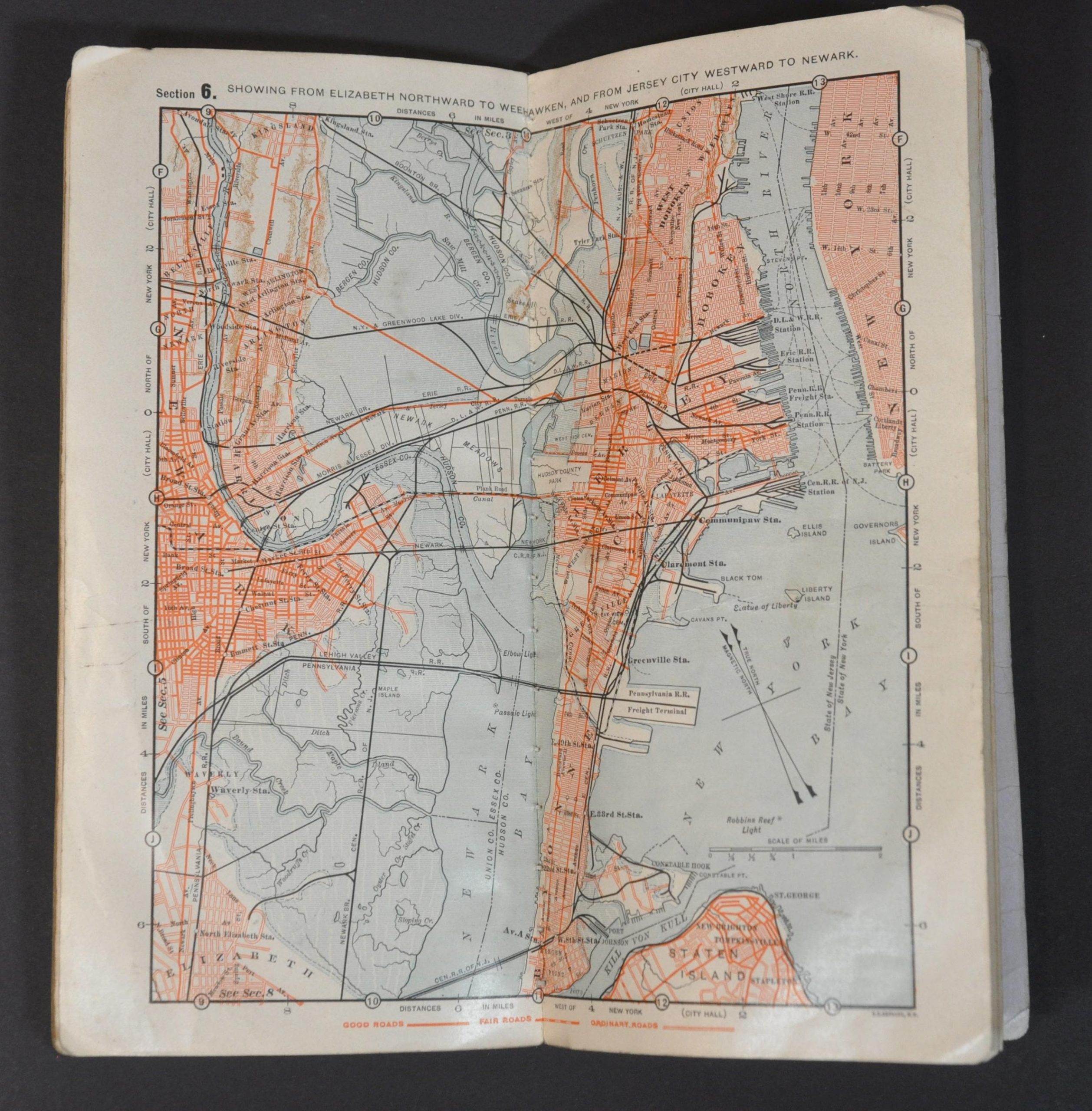 Servoss' Sectional Automobile Road Map of North-Eastern New Jersey - Image 5