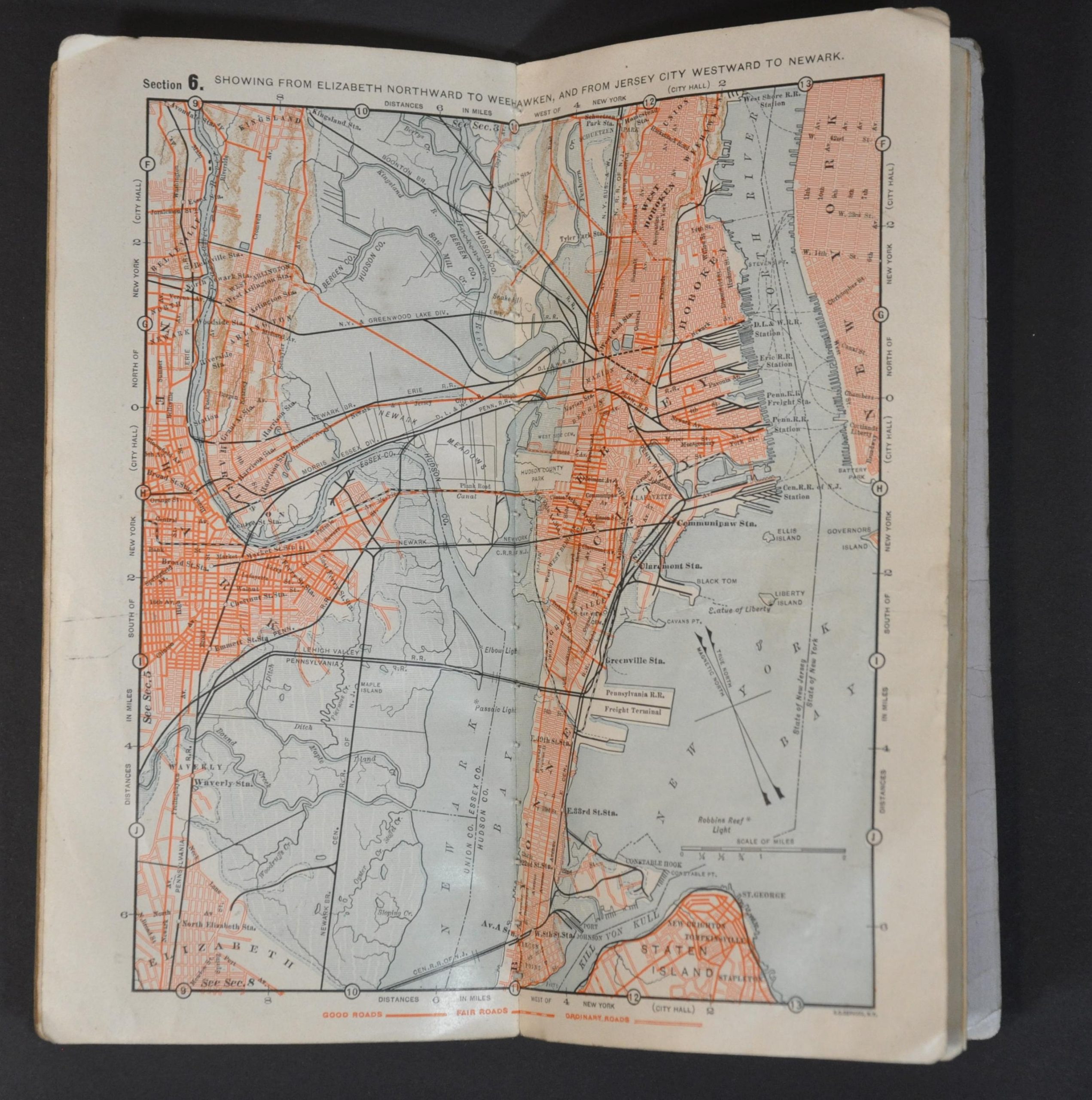 Servoss' Sectional Automobile Road Map of North-Eastern New Jersey - Image 4