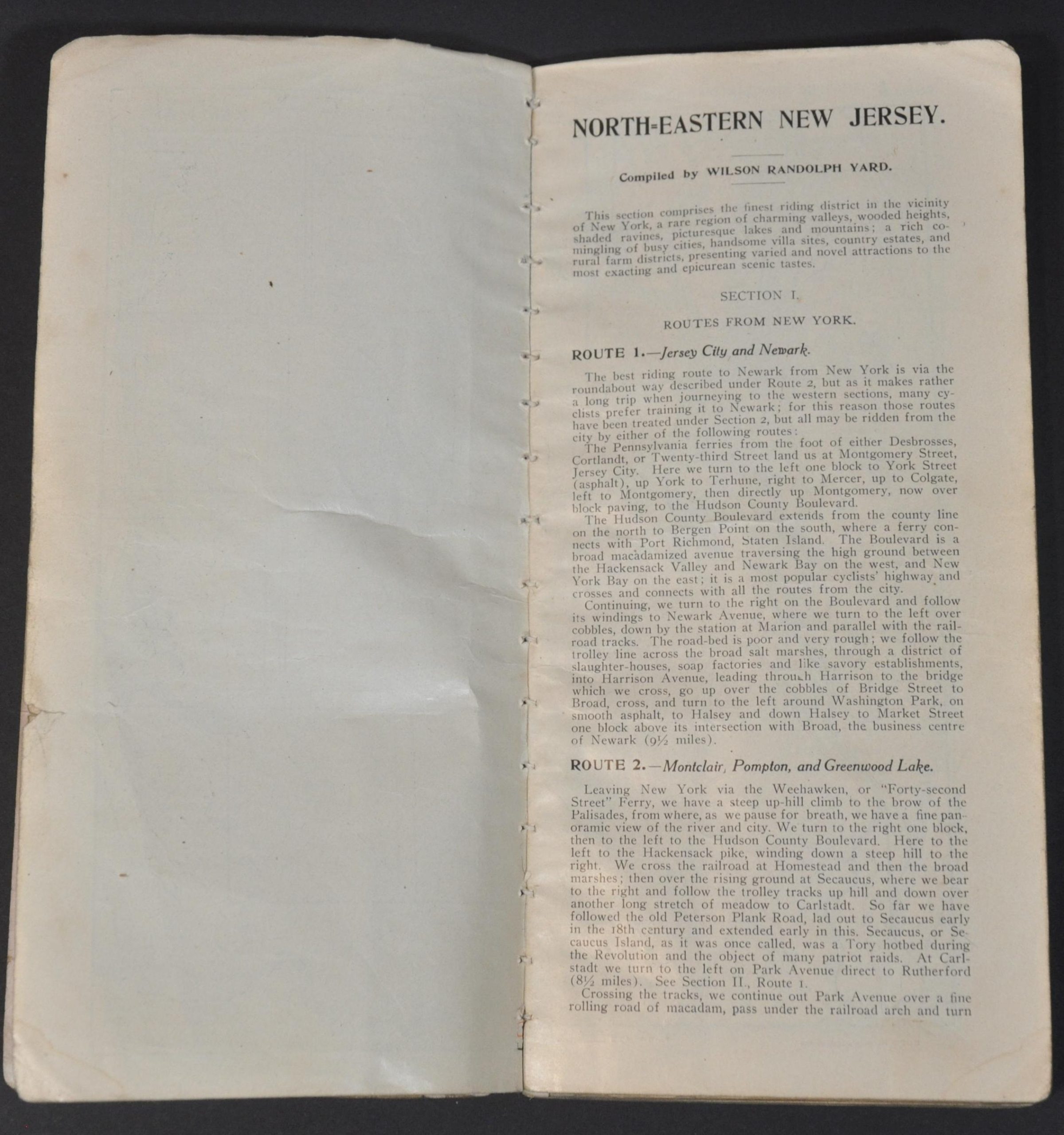 Servoss' Sectional Automobile Road Map of North-Eastern New Jersey - Image 3