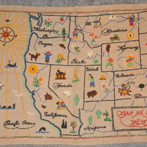 Map of the West