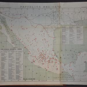 Atlas Climatologico de la Republica Mexicana Periodo de 1921 a 1925
