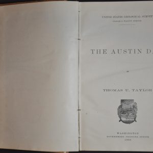 Water Supply and Irrigation Papers of the United States Geological Survey