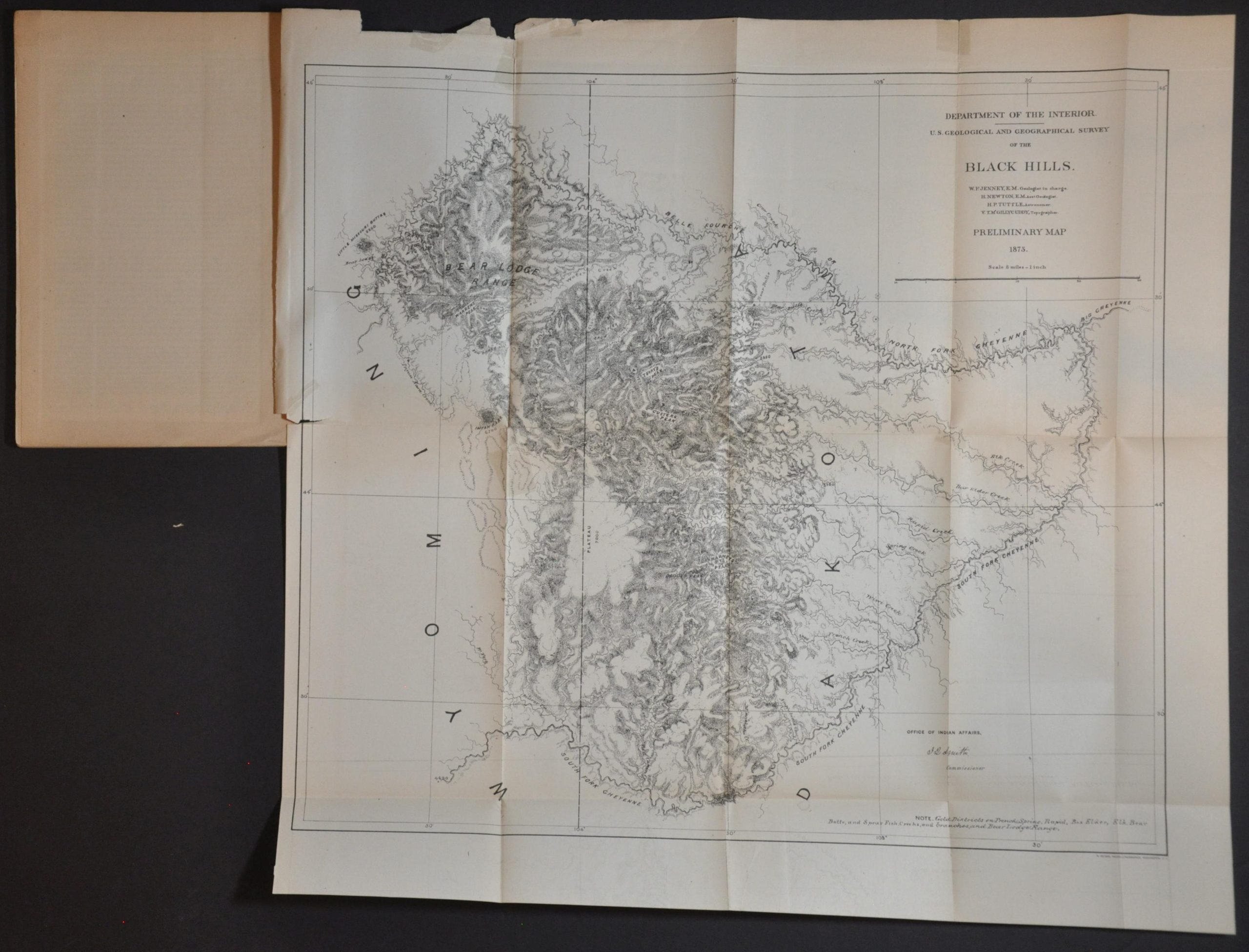 Report on the Mineral Wealth, Climate, and Rain-Fall, and Natural Resources of the Black Hills of Dakota - Image 5
