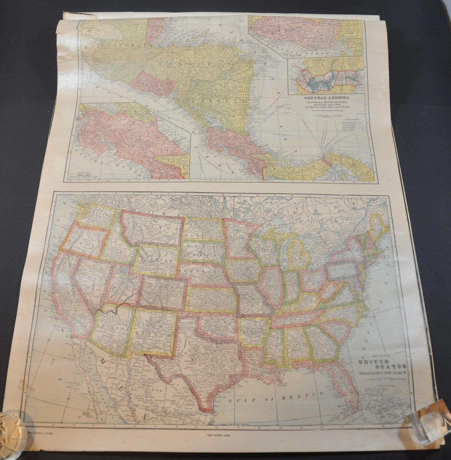 Texas Map Mercator The World on Mercator's Projection - Curtis Wright Maps