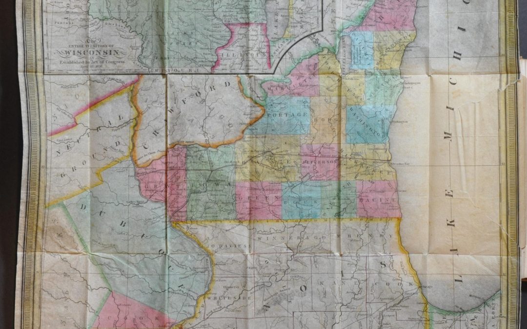 Map of the Settled Part of Wisconsin Territory [with] Observations on the Wisconsin Territory
