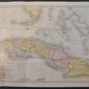 Map and History of Cuba