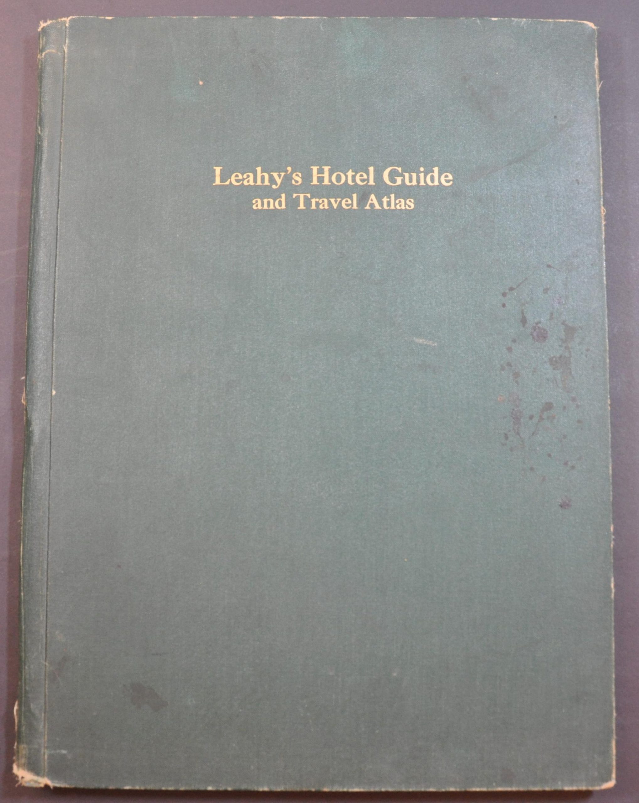 Leahy's Hotel Guide and Travel Atlas