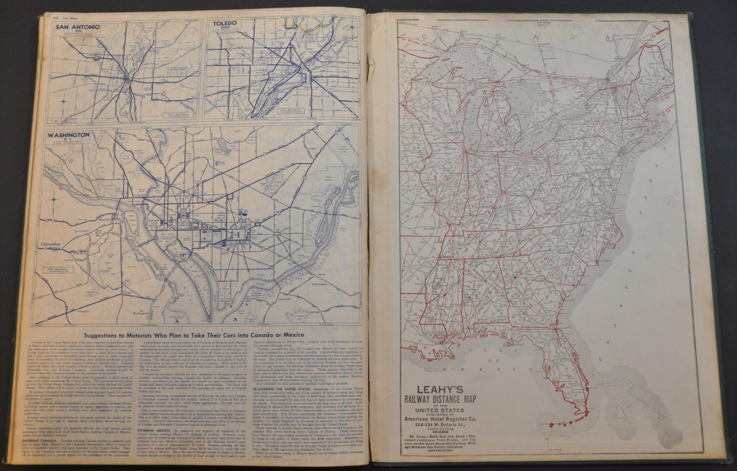 Leahy's Hotel Guide and Travel Atlas - Image 4