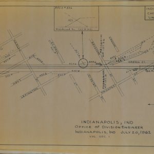 Illinois Division Station Sketches "Indiana Territory"