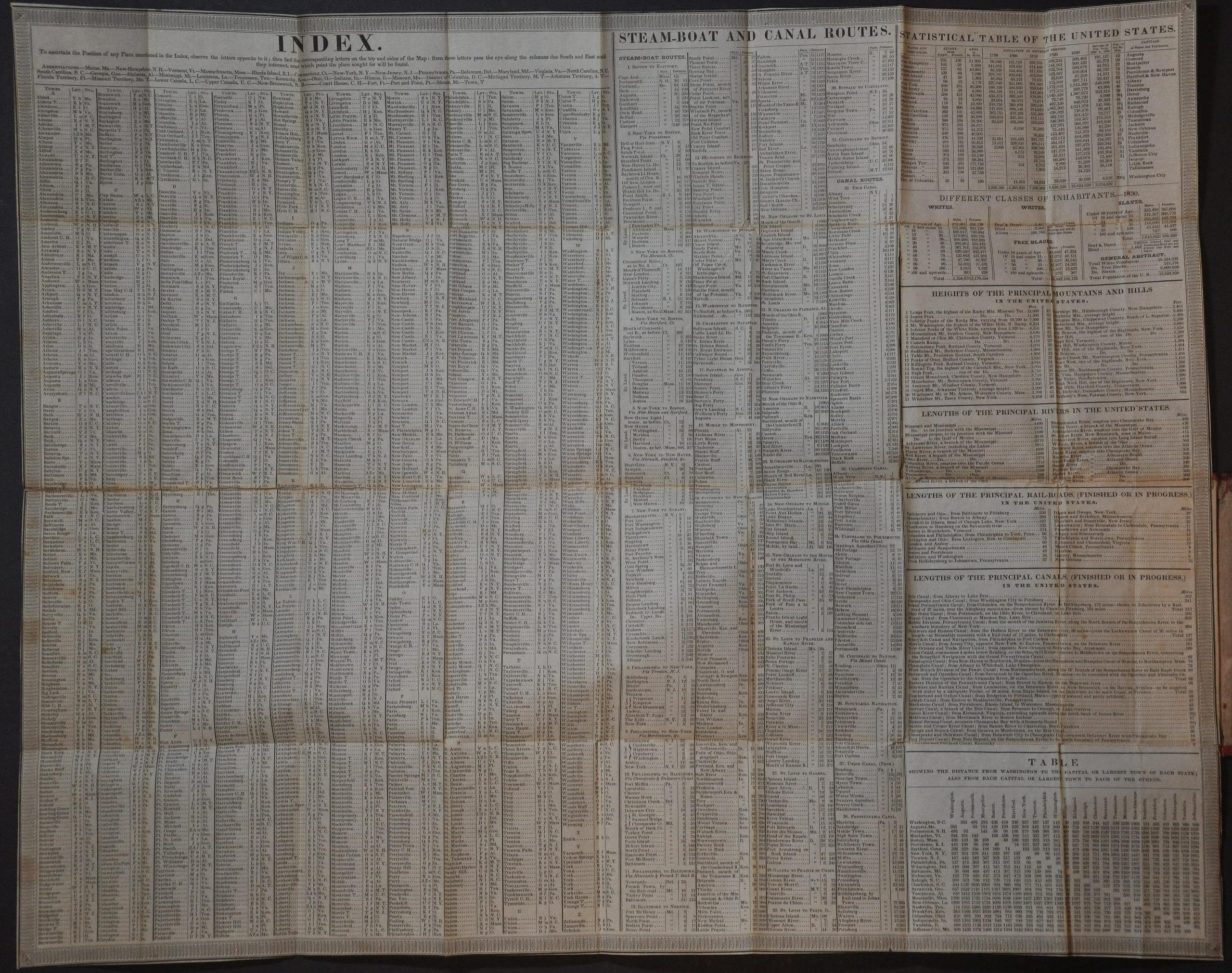 Mitchell's Traveller's Guide through the United States - Image 3