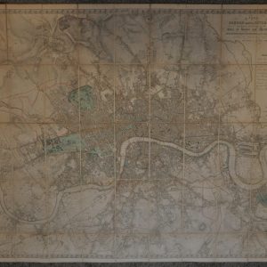 A Plan of London and its Environs, Showing the Boundaries of the Cities of London and Westminster...