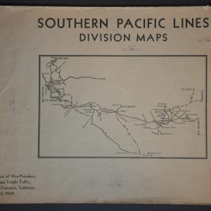 Southern Pacific Lines Division Maps