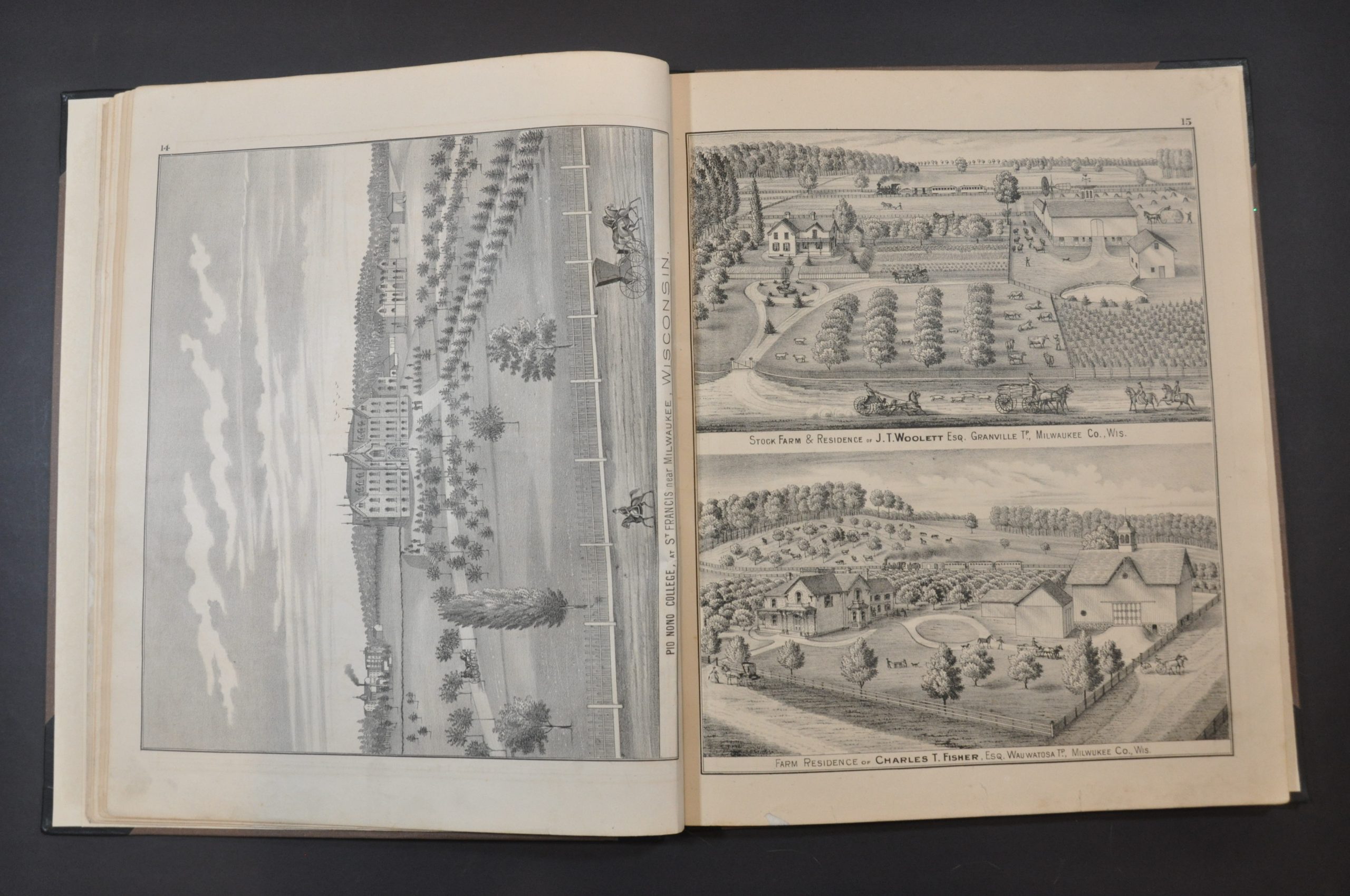 Illustrated Historical Atlas of Milwaukee County, Wisconsin - Image 15