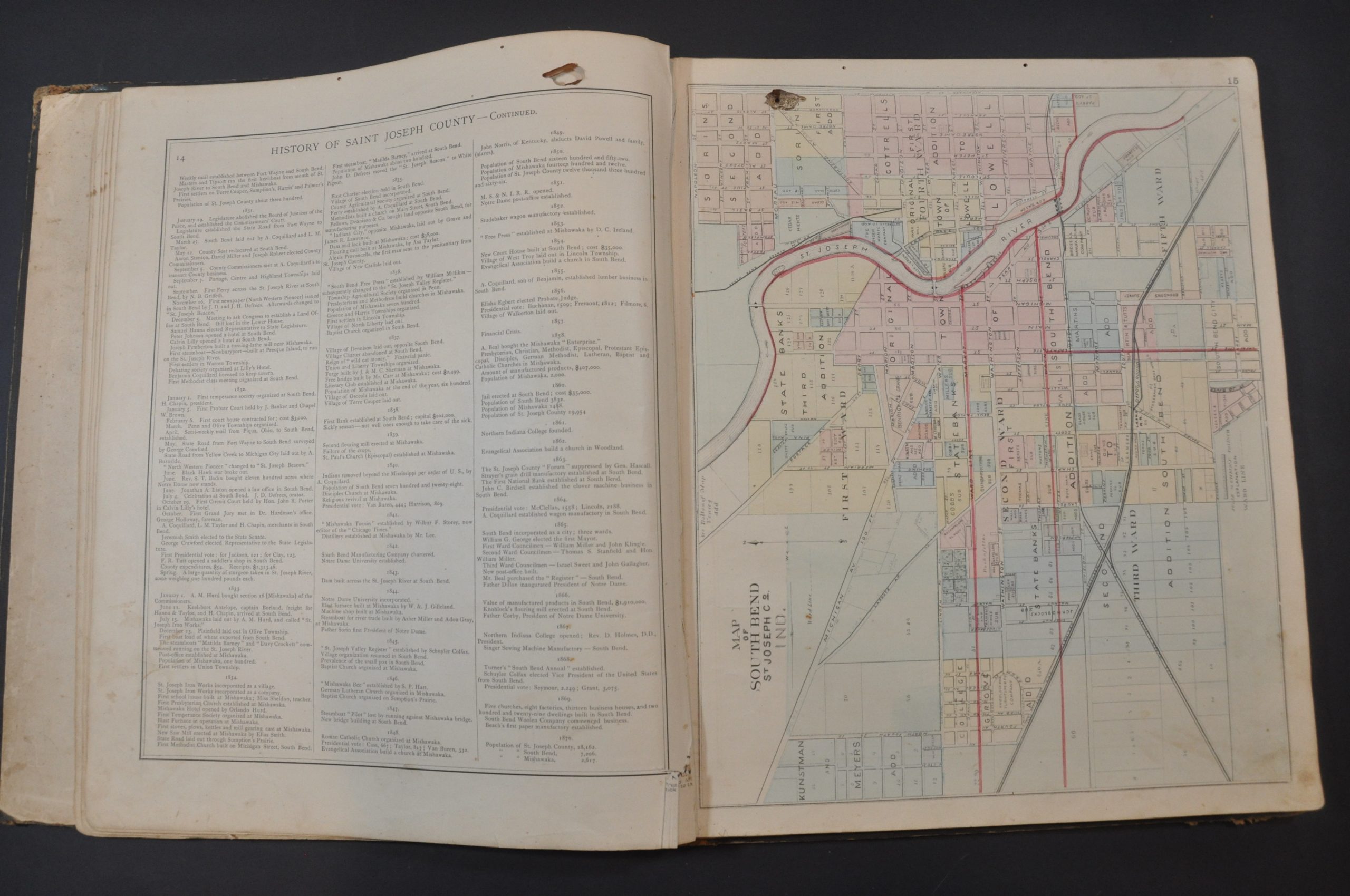 Historical Atlas of St. Joseph County, Indiana - Image 6