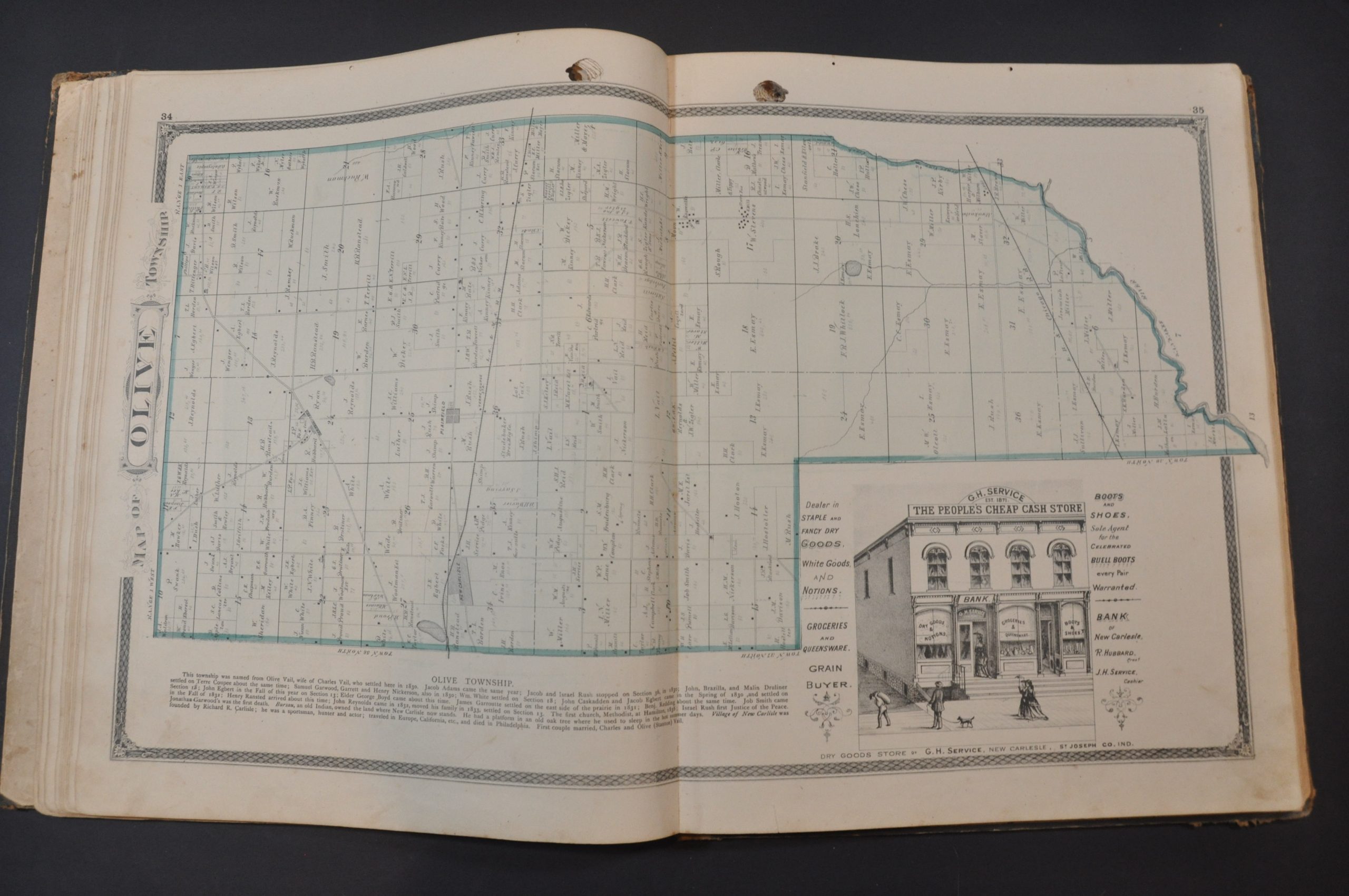 Historical Atlas of St. Joseph County, Indiana - Image 16