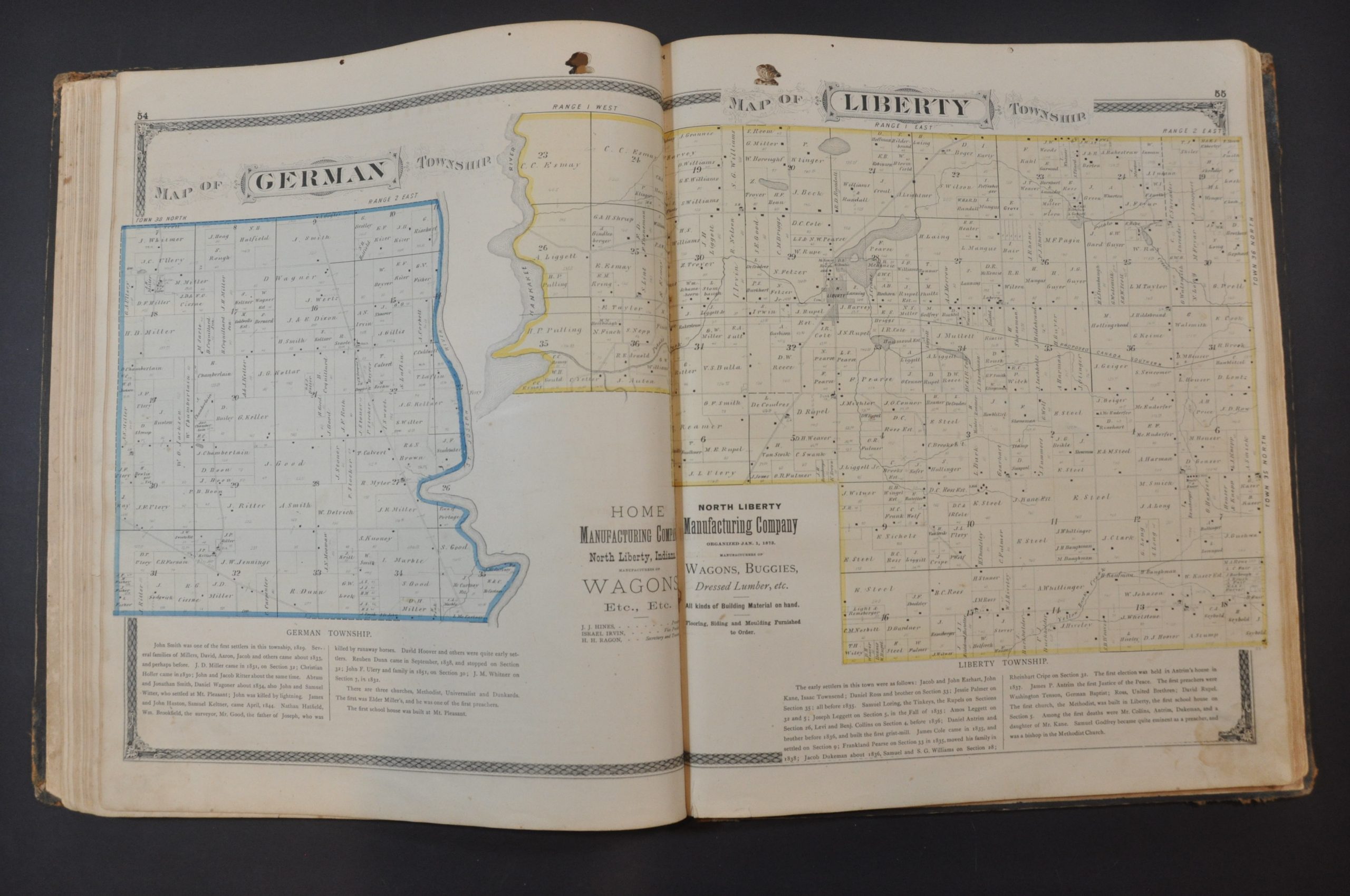 Historical Atlas of St. Joseph County, Indiana - Image 12