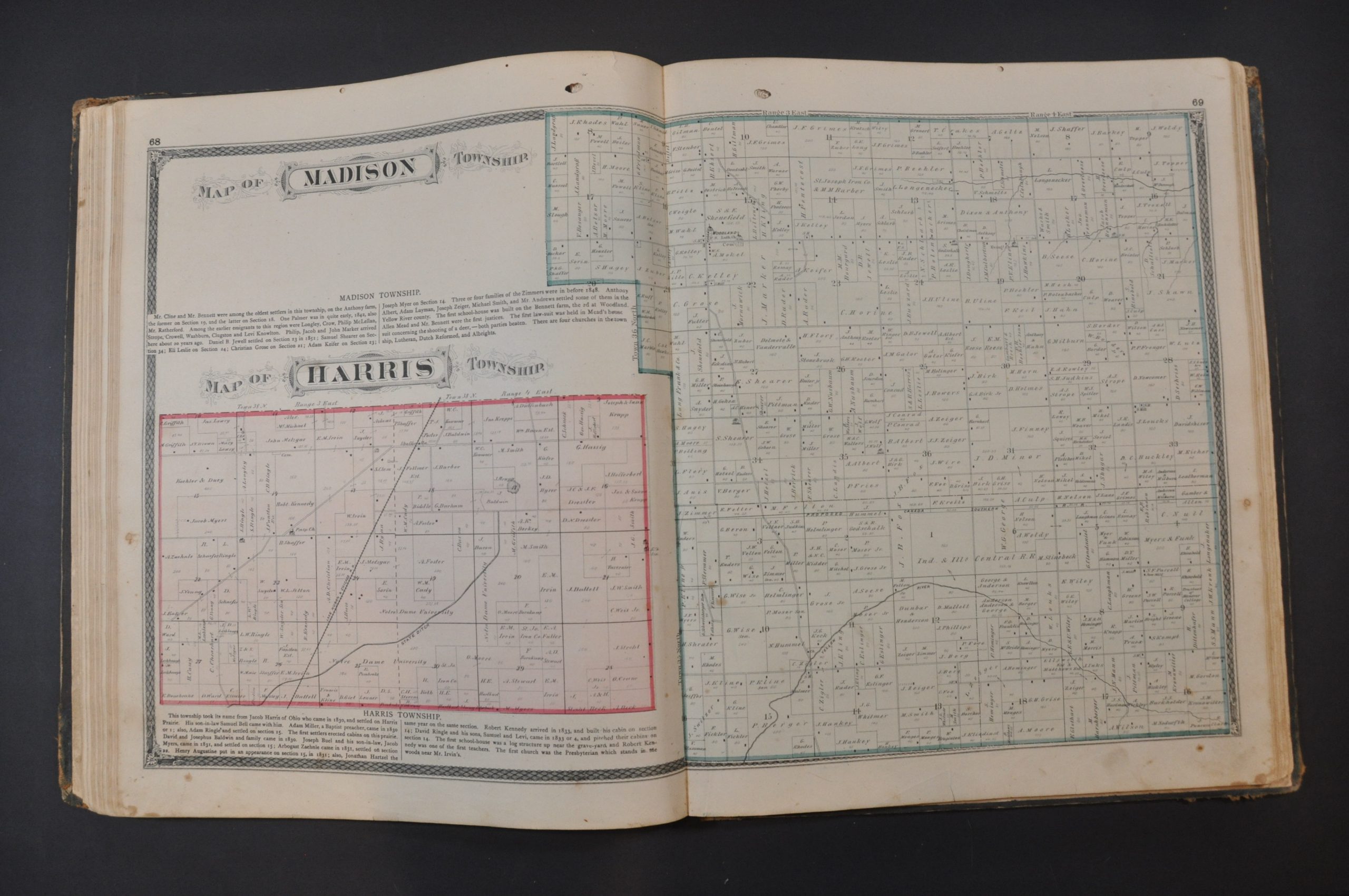 Historical Atlas of St. Joseph County, Indiana - Image 17