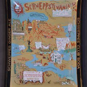 [Schweppsylvania Glass Tray]