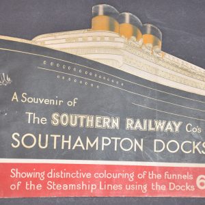 A Souvenir of the Southern Railway Co's Southampton Docks