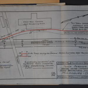 [Side Track Agreement between General Motors and the New York Central Railroad]