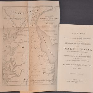 Report of Lieut. Col. J.D. Graham, U.S. Topographical Engineers, on Mason and Dixon's Line