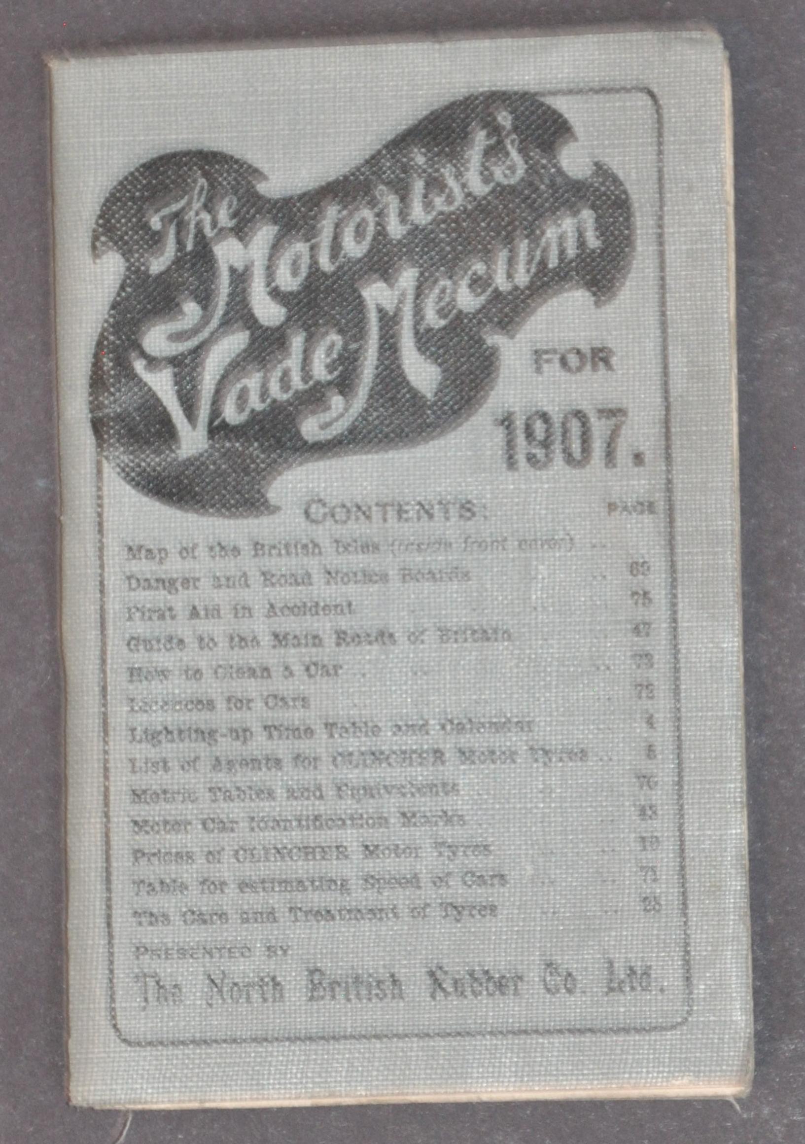 The Motorist's Vade-Mecum for 1907 - Image 2