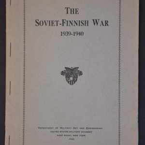 The Soviet-Finnish War 1939-1940