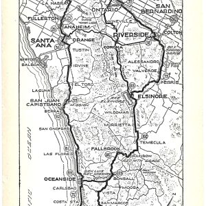 Coast and Inland Routes Los Angeles to San Diego