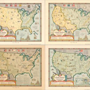 The Growth and Development of America in Maps by Linweave