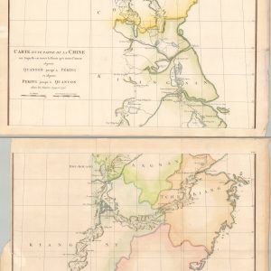 Carte D'Une Partie de La Chine..