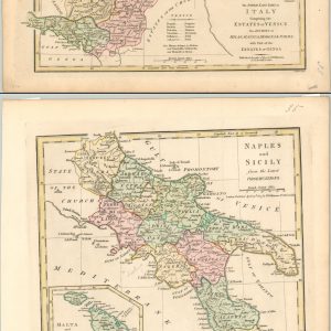 The North East Part of Italy [and] Naples and Sicily